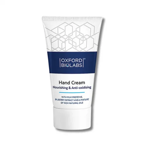 Крем для догляду за чутливою шкірою рук - Oxford Biolabs Nourishing &amp; Anti-oxidising Hand Cream