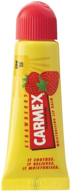 Бальзам для губ суниця Carmex Strawberry Tube