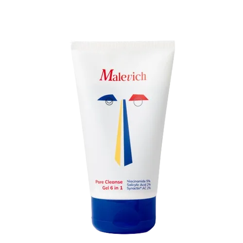 Malevich Балансуючий протизапальний гель 6в1 для вмивання обличчя