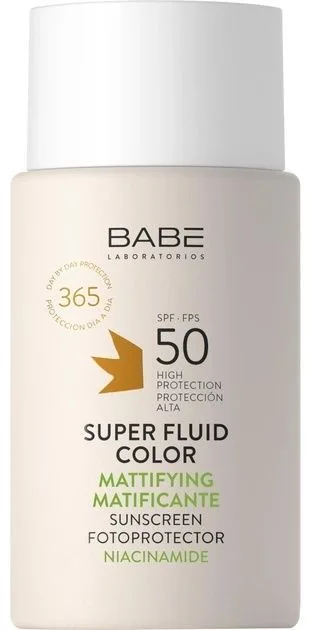 Babe Sun Сонцезахисний супер-флюїд BB з матуючим ефектом (SPF50+)