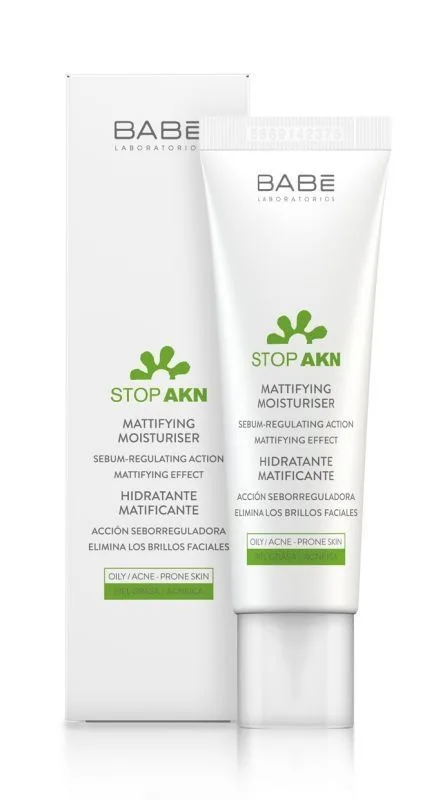 Babe Stop AKN Матуюча зволожуюча емульсія для обличчя