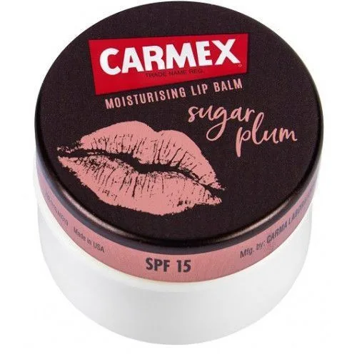 Carmex Бальзам для губ Слива банка