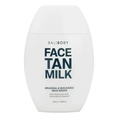 Автозасмага-молочко для обличчя BALI BODY Face Tan Milk — обʼєм 50 мл