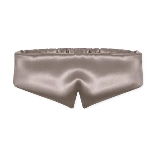 Шовкова маска для сну та відпочинку MON MOU Pure Silk³ Mask — відтінок Taupe Taupe
