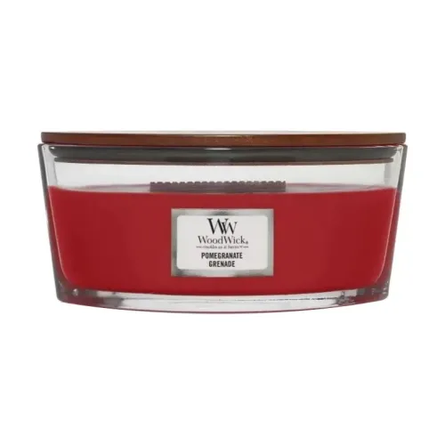 Ароматична свічка з ароматом граната і смородини WOODWICK Ellipse Pomegranate — вага 453 г