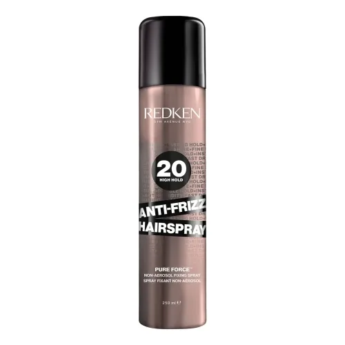 Спрей для фіксації та контролю пухнастості волосся REDKEN Anti-Frizz Hairspray — обʼєм 250 мл