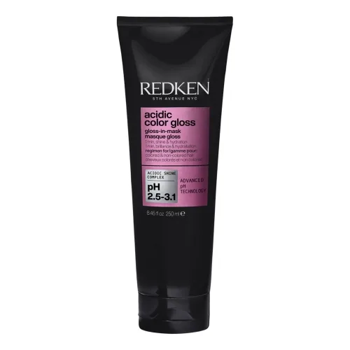 Поживна зволожувальна маска для волосся REDKEN Acidic Color Gloss In-Mask — обʼєм 250 мл