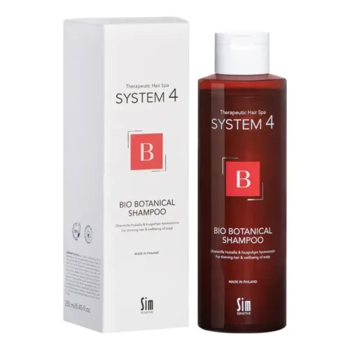 Шампунь проти випадіння волосся SIM SENSITIVE System4 B Bio Botanical Shampoo — обʼєм 250 мл