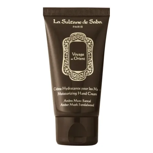 Крем для рук Амбра, Мускус і Сандалове дерево LA SULTANE DE SABA Moisturizing Hand Cream — обʼєм 50 мл