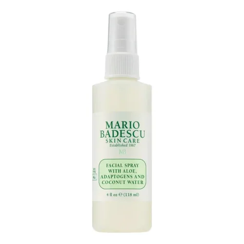 Антиоксидантний міст для обличчя з адаптогенами та кокосовою водою MARIO BADESCU Facial Spray with Aloe, Adaptogens and Coconut Water — обʼєм 118 мл