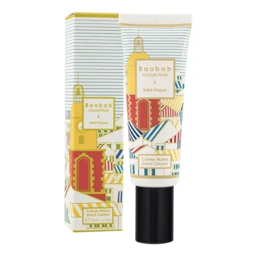 Крем для рук з ароматом м’яти та чебрецю BAOBAB COLLECTION Hand Cream Saint-Tropez — обʼєм 50 мл