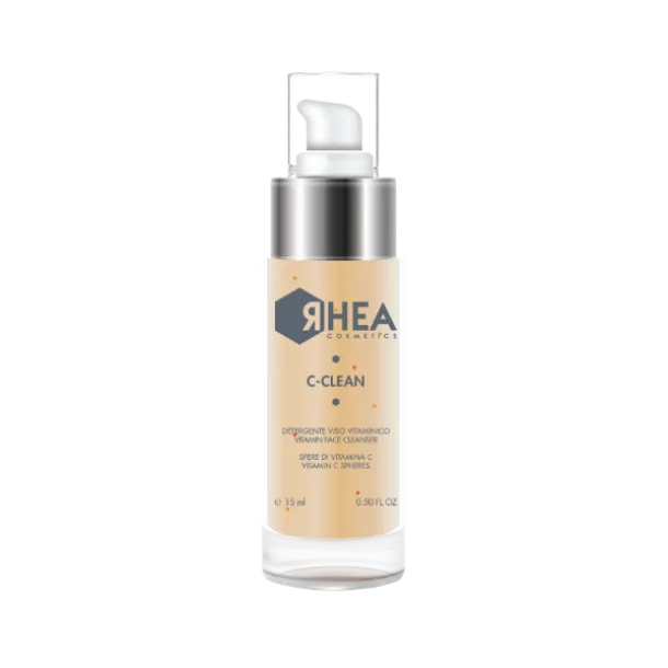 Молочко для Вмивання Шкіри Обличчя Рея з Вітаміном С - Rhea Cosmetics C-Clean Vitamin Face Cleancer Minisize e 15 ml