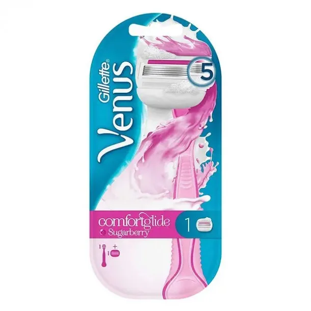 Бритва Жіноча Джилет Венус Venus Comfortglide Sugarberry - Gillette Venus Comfortglide Sugarberry 1 refill cassettes