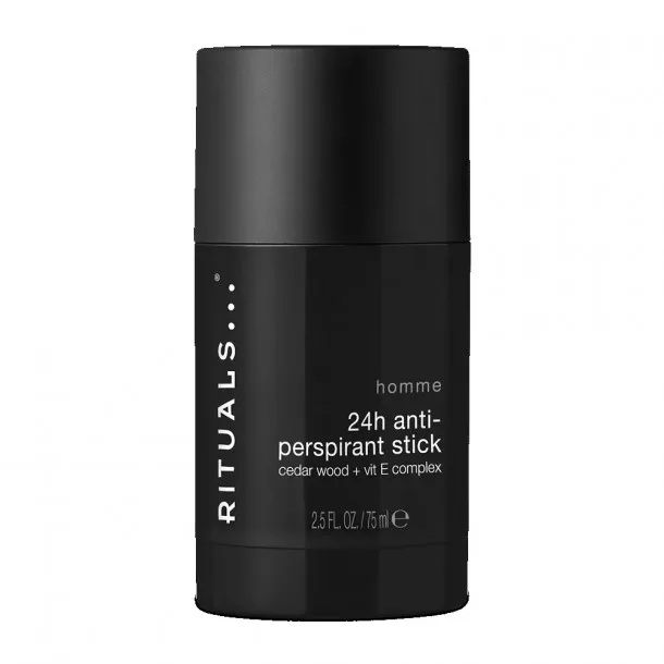 Дезодорант-Антиперспірант Стік Rituals Homme - Rituals The Ritual of Homme 24h Anti-Perspirant Stick Cedar Wood+Vitamin E Complex 75 ml