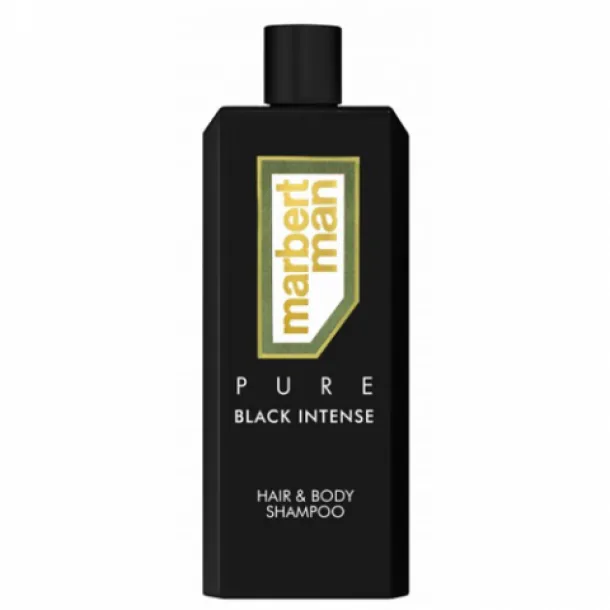 Комбінований Шампунь Гель для Душу Марберт - Marbert Man Pure Black Intense Hair & Body Shampoo 400 ml