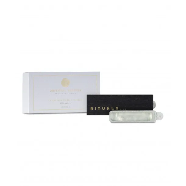Автомобільний Парфум Рітуалс Орієнтал Ветивер - Rituals Oriental Vetiver Private Collection White Car Perfume +2 Refills 6 g