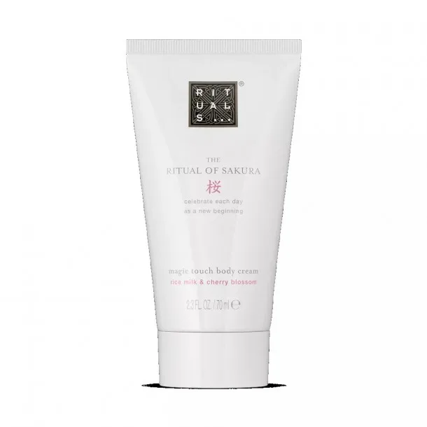 Крем для Тіла Rituals The Ritual Of Sakura Magic Touch Body Cream Organic Rice Milk & Cherry Blossom 70 ml