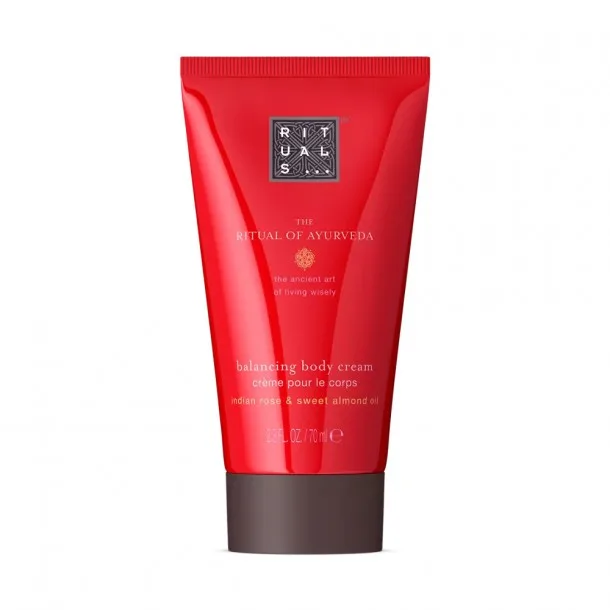 Балансуючий Крем для Тіла Rituals Ritual of Ayurveda - Rituals The Ritual of Ayurveda Balancing Body Cream Indian Rose & Sweet Almond Oil Travel Version e 70 ml