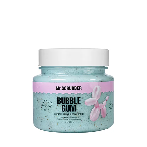 Крем-скраб для тіла та рук з ароматом жуйки Mr.Scrubber Bubble Gum, 250 г