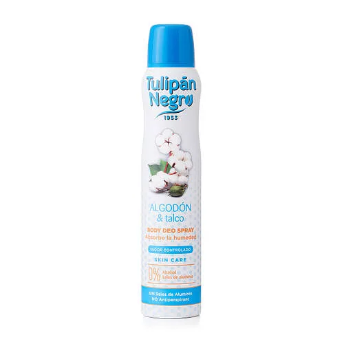 Tulipán Negro Algodon Y Talco дезодорант для жінок 200 мл