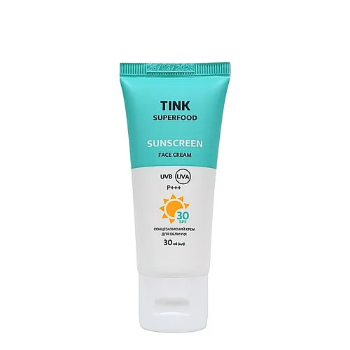 Сонцезахисний крем для обличчя Tink SPF30 UVA/UVB 30 мл