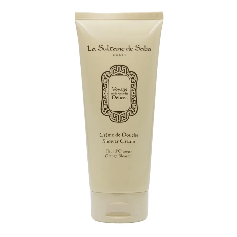 Крем-гель для душу Апельсиновий цвіт LA SULTANE DE SABA Shower Cream Orange Blossom — обʼєм 200 мл
