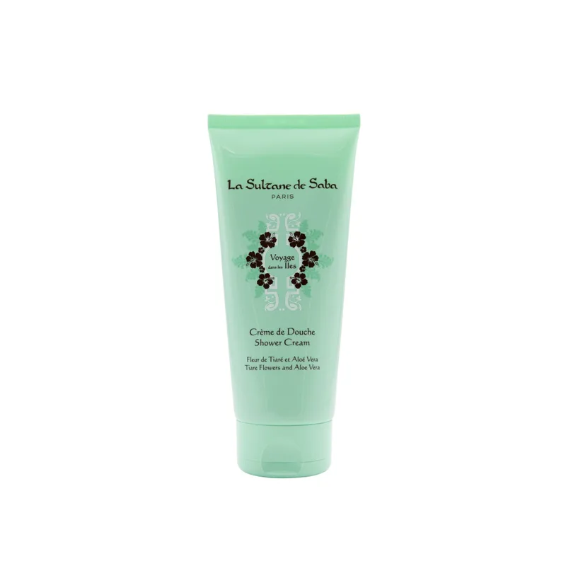 LA SULTANE DE SABA SHOWER CREAM TIARA FLOWERS ALOE VERA Крем-гель для душу "Тіаре та алое вера"