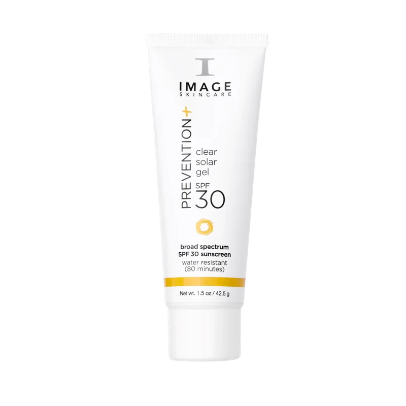 Prevention+ Clear Solar Gel SPF 30 - Прозорий сонцезахисний гель із бархатистою текстурою