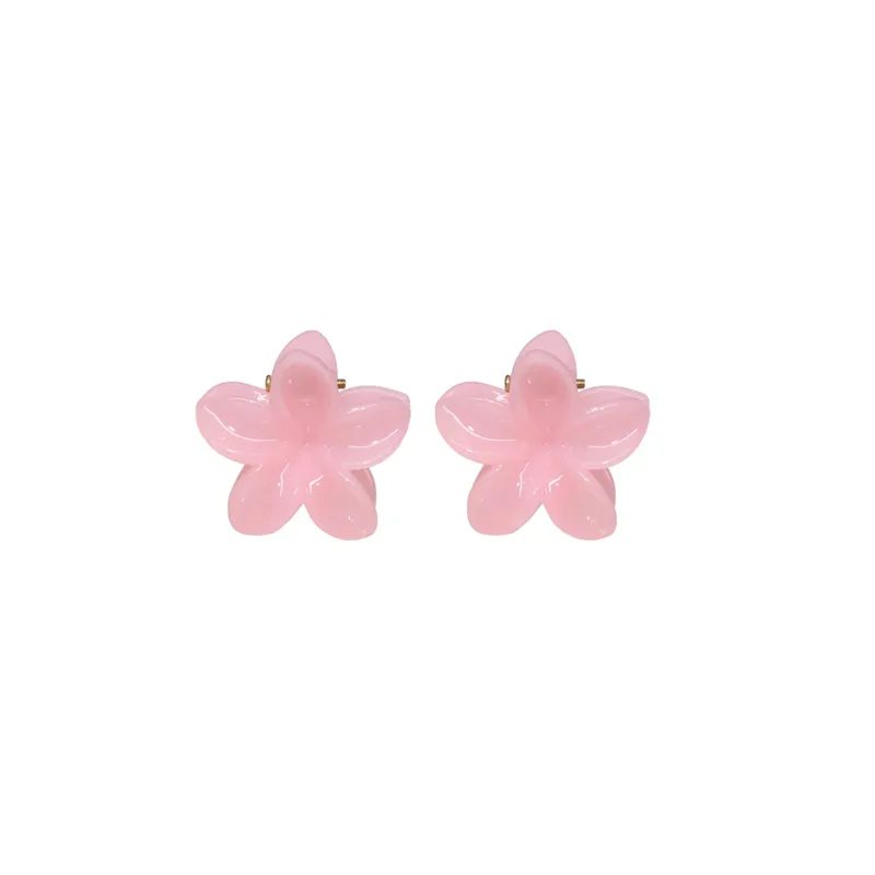 EMI JAY BABY SUPER BLOOM CLIP SET IN JELLY PEACH Набір крабиків "Jelly Peach"