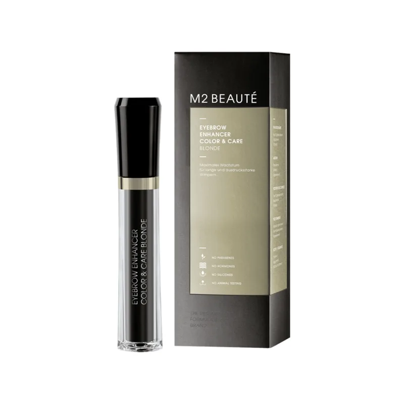 M2 BEAUTE EYEBROW ENHANCER COLOR & CARE BLONDE Туш-догляд з CU-пептидом для брів +25% (blonde)