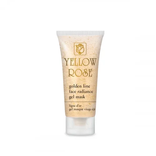 Підтягуюча гелева маска з золотом - Yellow Rose Golden Line Face Radiance Gel Mask