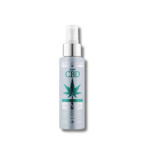 Еліксир-детокс для блиску та зволоження волосся - Abril et nature Hair Elixir with organic CBD Oil