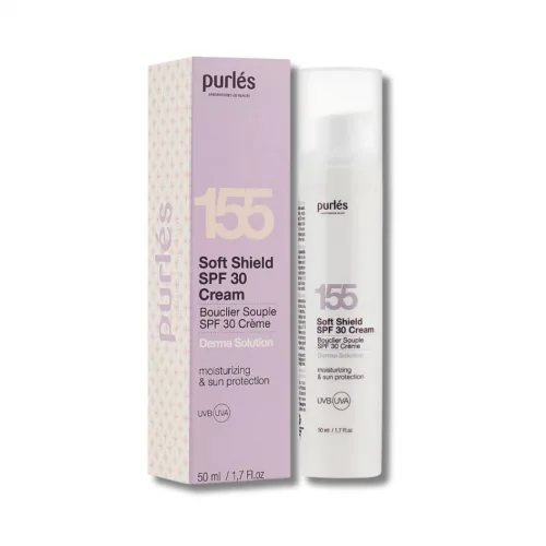 Зволожуючий сонцезахисний крем SPF 30 - Purles 155 Soft Shield SPF 30 50ml