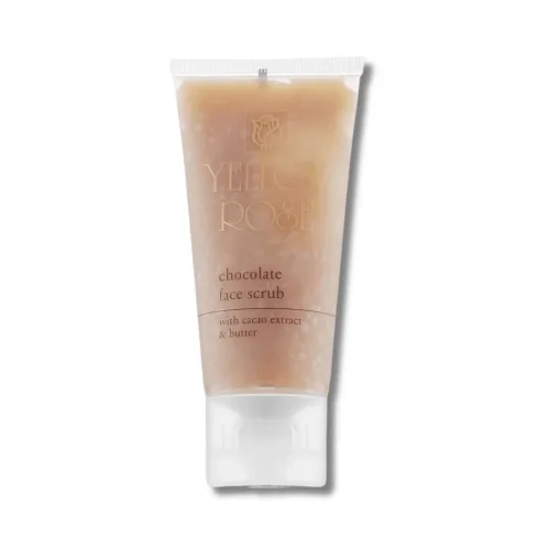 Енергетичний шоколадний скраб - Yellow Rose Chocolate Face Scrub