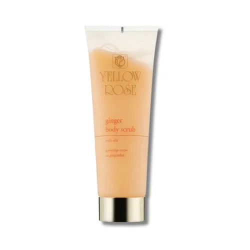 Зволожуючий скраб для тіла - Yellow Rose Ginger Body Scrub with Silk Golden Line 250ml