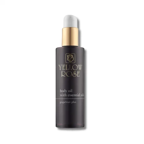 Масажна олія з ефірною олією грейпфрута - Yellow Rose Body Massage Oil with grapefruit