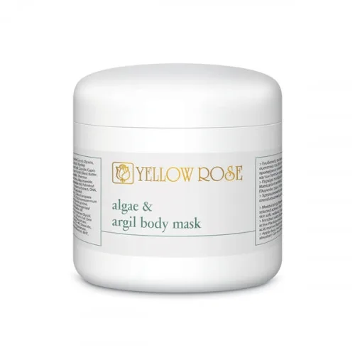 Маска для тіла з натуральною зеленою глиною і водоростями - Yellow Rose Algae and Argil Body Mask