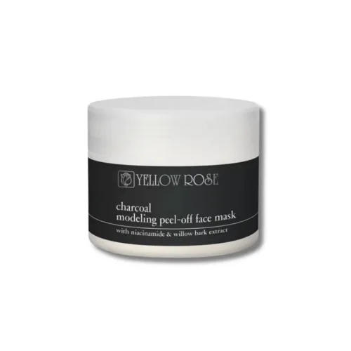 Альгінатна маска для обличчя з вугіллям - Yellow Rose Charcoal Modeling Face Mask