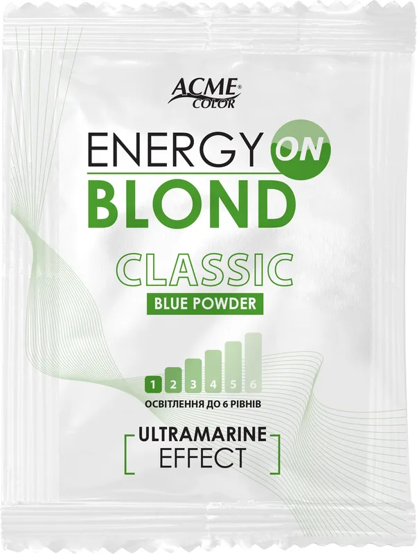 Освітлююча пудра Acme "ENERGY BLOND" Classic 25 г