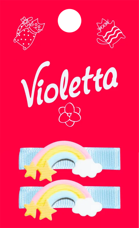 Violetta col. затиски д/волосся дит. арт. CH-SPR-21-282, 2шт