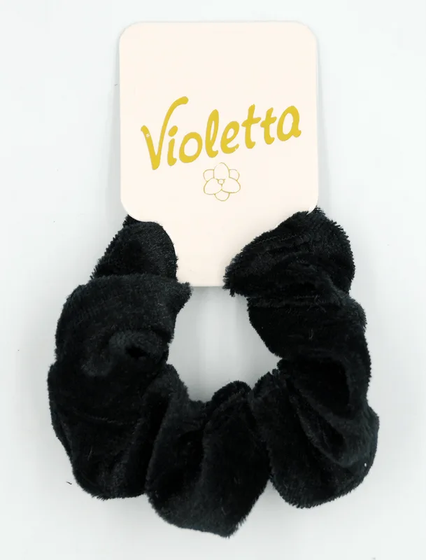 Оксамитова резинка для волосся Violetta, CH-WNT-24-333, 1 шт