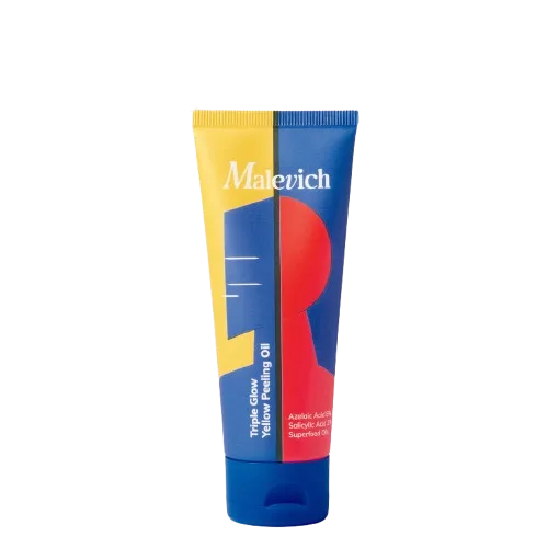 Malevich Жовта пілінг-олія для обличчя "Потрійне сяйво"