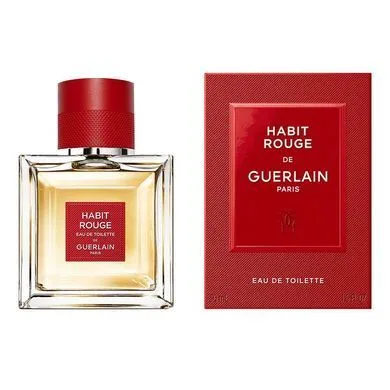 GUERLAIN Habit Rouge туалетна вода для чоловіків 50 мл