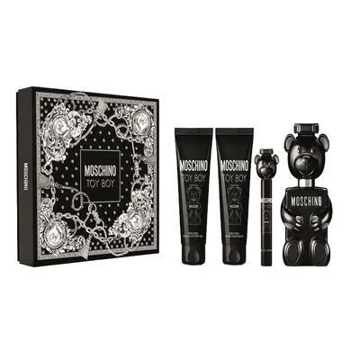 Moschino Toy Boy парфумований набір для чоловіків (edp 100ml+sh/gel 100ml+a/sh balm 100ml+edp 10ml)