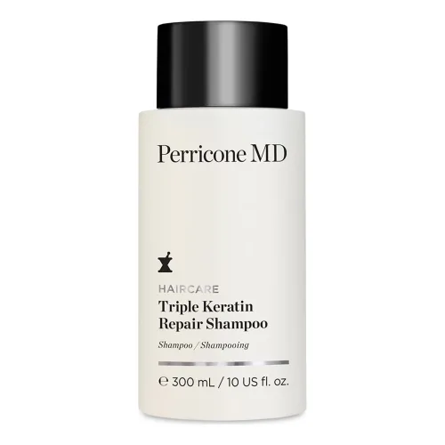 Зміцнювальний та відновлювальний шампунь для волосся PERRICONE MD Haircare Triple Keratin Repair Shampoo — обʼєм 300 мл