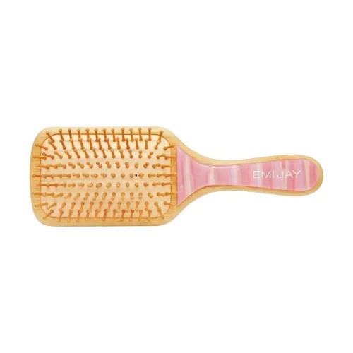 Бамбукова щітка для волосся EMI JAY Bamboo Paddle Brush in Lychee Baby