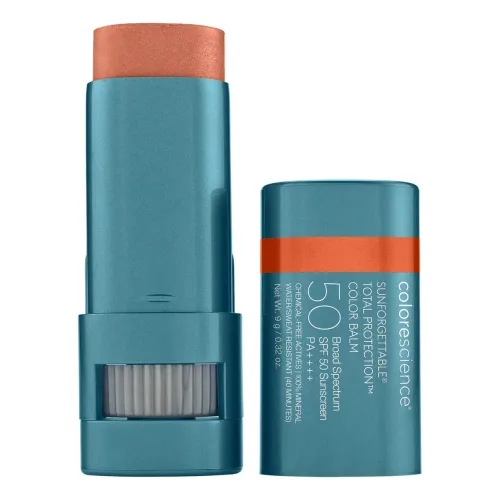 Бальзам для губ і рум'яна COLORESCIENCE Sunforgettable Total Protection Color Balm SPF 50 — відтінок Golden Hour 9 г