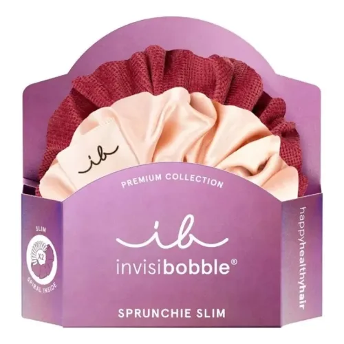 Резинка-браслет для волосся INVISIBOBBLE Sprunchie Slim Premium You Make me Blush