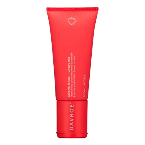 Тонуючий бальзам для волосся DAVROE Chroma Cherry Red — обʼєм 200 мл