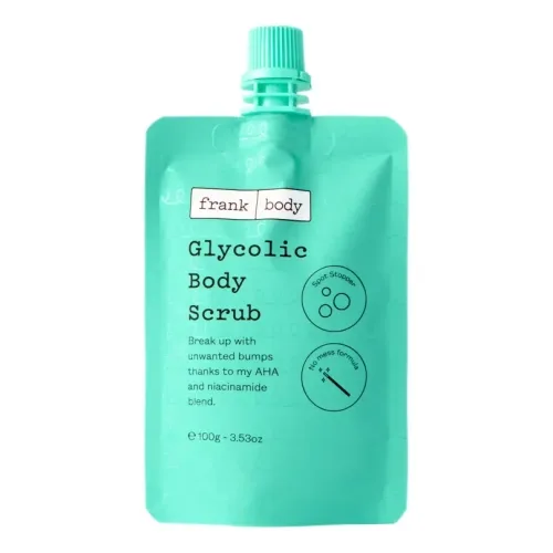 Скраб для тіла з гліколевою кислотою FRANK BODY Glycolic Body Scrub — вага